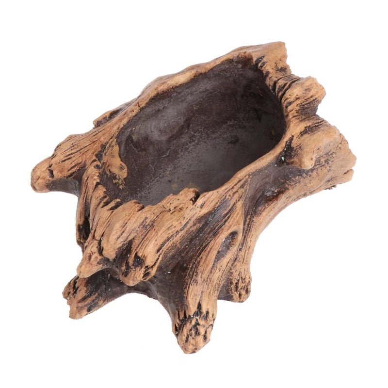 Old Wood Imitation Planter