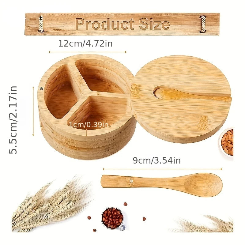 Bamboo Seasoning Box