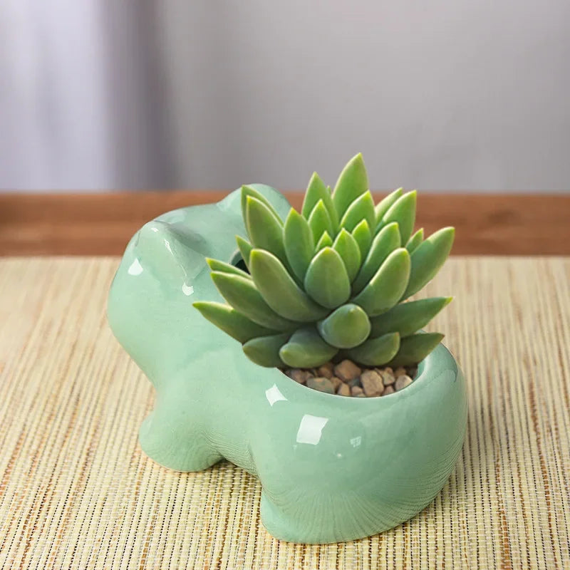 Mini Bulbasaur Flowerpot