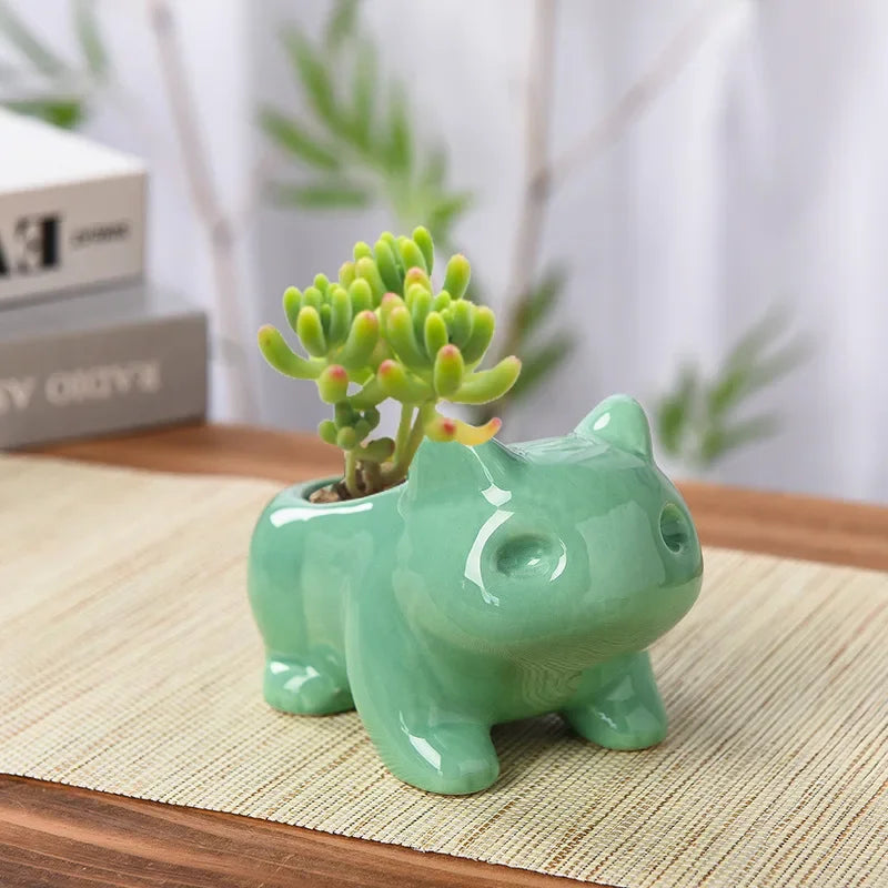 Mini Bulbasaur Flowerpot