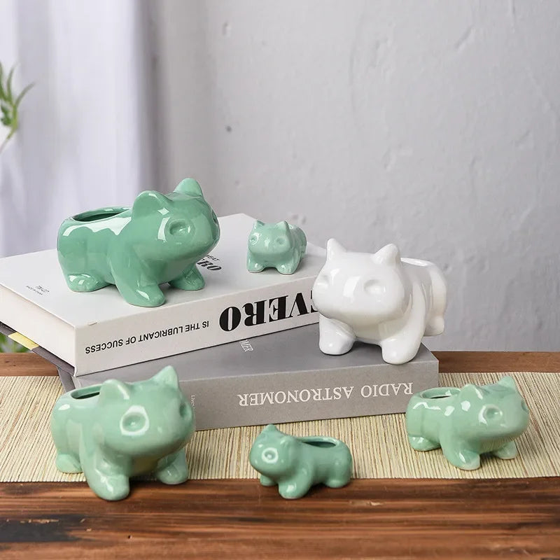 Mini Bulbasaur Flowerpot